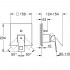 Смеситель Grohe Eurocube 24062000 для ванны с душем