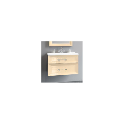Тумба с раковиной Marka One Delice 75П vanilla