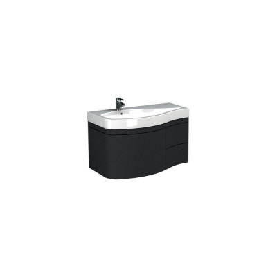 Тумба для комплекта Aquanet Опера 1-115 черная с ящиком L