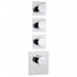 Термостат Bossini OKI 3 Outlets LP Z031205 для ванны с душем, хром
