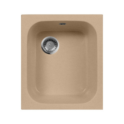 Мойка кухонная AquaGranitEx M-17 песочная