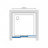 Душевая дверь в нишу GuteWetter Practic Door GK-403 88-92 см стекло бесцветное, профиль матовый хром