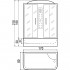 Душевой бокс River Dunay 170/80 ТН