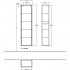 Шкаф-пенал Villeroy & Boch Finion F49000GF glossy white, R