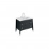 Мебель для ванной Inova Canova Royal 90 черная глянцевая