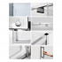 Душевой уголок Wasserkraft Berkel 48P20 90x80 см