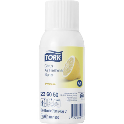 Освежитель воздуха Tork Premium 236050 A1 цитрус (Блок: 12 баллонов)
