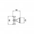 Крючок Webert Ottocento AM500401010 золото