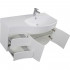 Тумба для комплекта Aquanet Опера 2-115 белая R
