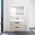 Тумба для комплекта BelBagno Aurora 80 rovere galifax bianco