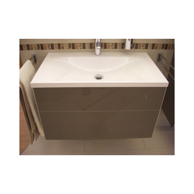 Тумба с раковиной Keuco Royal Reflex трюфель 80 см