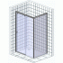 Душевой уголок Good Door Jazze WTW+SP-G-BR 110x80