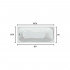 Акриловая ванна Kolpa San String 150x70