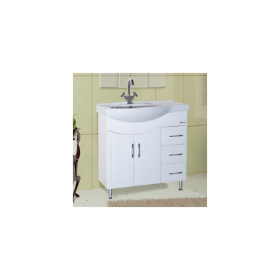 Тумба с раковиной Bellezza Коралл 85 R