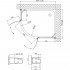 Душевой уголок Vegas Glass AFS-F 110*80 05 01 R профиль бронза, стекло прозрачное