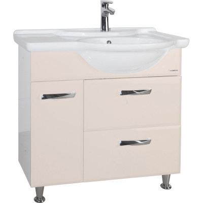 Тумба с раковиной Bellezza Балтика 90 R бежевая