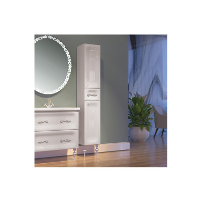 Шкаф-пенал Marka One Cheri 30Н white, R