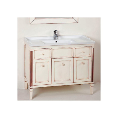 Тумба с раковиной Caprigo Альбион 90 BIANCO Antico