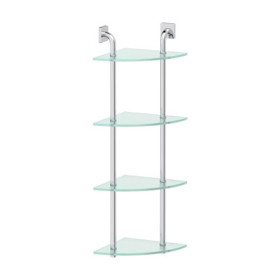 Полка Ellux Avantgarde AVA 056 4-ярусная, угловая, 26 см
