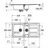 Мойка кухонная Grohe K400 31567SD0