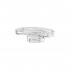 Стакан Ellux Elegance ELE 008-C01 с мыльницей