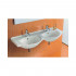 Раковина Hatria Sophie 125 см
