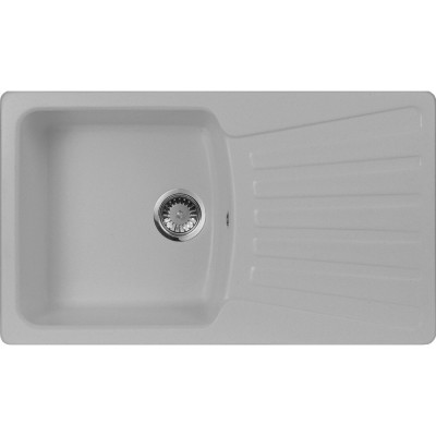 Мойка кухонная AquaGranitEx M-12 серая