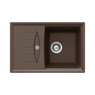 Мойка кухонная Schock Genius 45D Small (D-100S) мокка