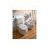 Крышка-сиденье Villeroy & Boch Aveo 9M57S1R1 с микролифтом, петли хром