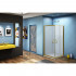 Душевой уголок Good Door Jazze CR-100-G-BR 100x100