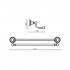 Полотенцедержатель Bagno & Associati Canova CA21692 BR