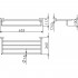 Полка Langberger Ledro 11803B