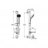 Душевой комплект Ideal Standard Vito B1132AA