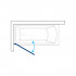 Шторка на ванну Koller Pool Waterfall Line QP93 L Chrome Clear + набор в подарок