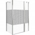 Душевой уголок Good Door Fantasy WTW+SP-F-CH 110x90