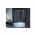 Душевой уголок Royal Bath RB 8120BK-C-CH L, с поддоном