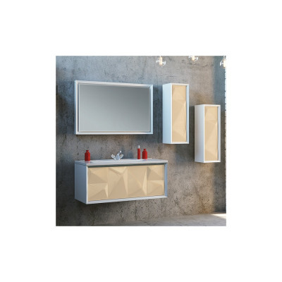 Мебель для ванной Marka One Romb 90П vanilla