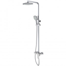 Душевая стойка D&K Berlin Steinbeis DA1433716A02 белый