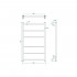 Полотенцесушитель водяной Grota Moda 53x90