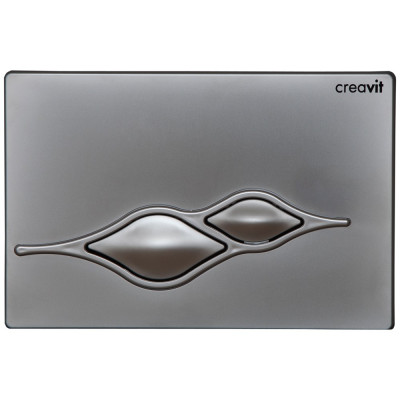 Кнопка смыва Creavit Ufo GP1003.00 хром матовый