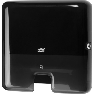 Диспенсер бумажных полотенец Tork Elevation Xpress 552108 Н2 черный мини