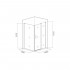 Душевой уголок Good Door Latte WTW+SP-C-WE 140x90