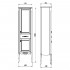 Мебель для ванной ASB-Woodline Модерн 105 рошфор, белая патина
