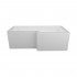 Акриловая ванна Marka One Linea 165x85 см R