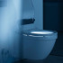 Крышка-сиденье Duravit Starck SensoWash 610001 002000300 с микролифтом, петли хром, функция биде