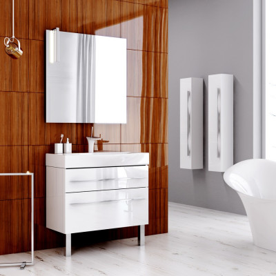 Мебель для ванной Aqwella 5 stars Milan 80 напольная, с ящиками