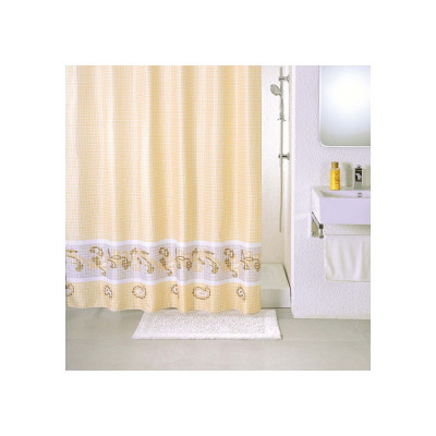 Штора для ванной Milardo Beige Fresco