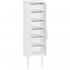 Шкаф-пенал Edelform Decora 59 белый глянец