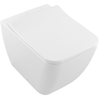 Чаша для унитаза приставного Villeroy & Boch Venticello 4613R0R1 безободковый, Ceramicplus