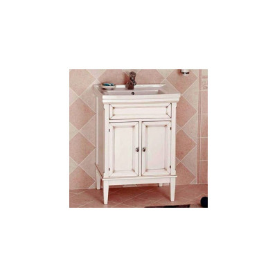 Тумба с раковиной Caprigo Jardin 60 bianco light vintage